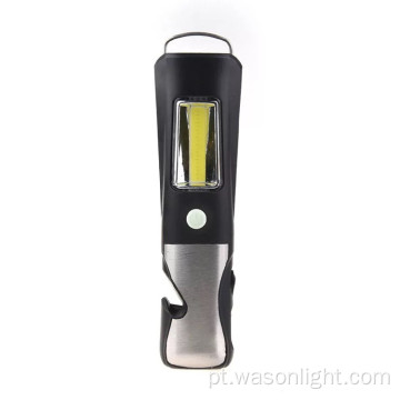 Cores do OEM Kit de sobrevivência ao ar livre martelo+faca+gancho de emergência multi -ferramenta lanterna de lanterna de lanterna LED Luz da tocha